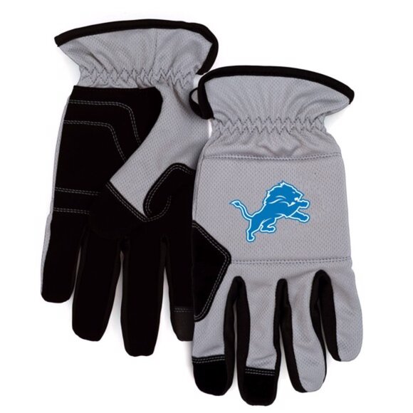 Detroit Lions Work Gloves - Picture 1 of 3